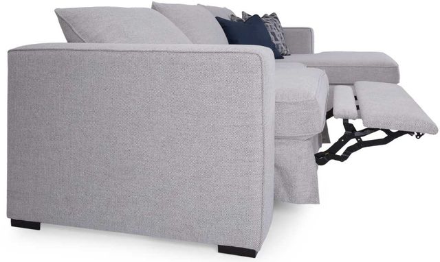 Decor-Rest® Furniture LTD 2900 2 Piece Gray Power Sectional 1