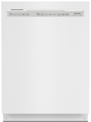 KitchenAid® 24" White Built In Dishwasher