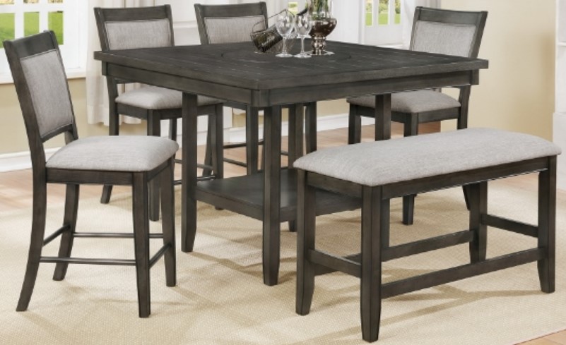 6 chair clearance tall dining table