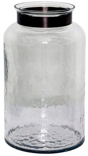Signature Design by Ashley® Lukasvale Clear/Pewter 11.25" Vase