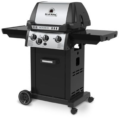 Broil King® Monarch™ 340  Series 22" Freestanding Black Natural Gas Grill 1