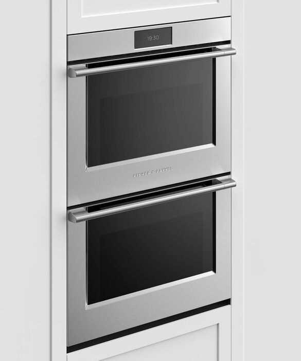 Fisher & Paykel Series 9 30" Stainless Steel Electric Built In Double Oven-2