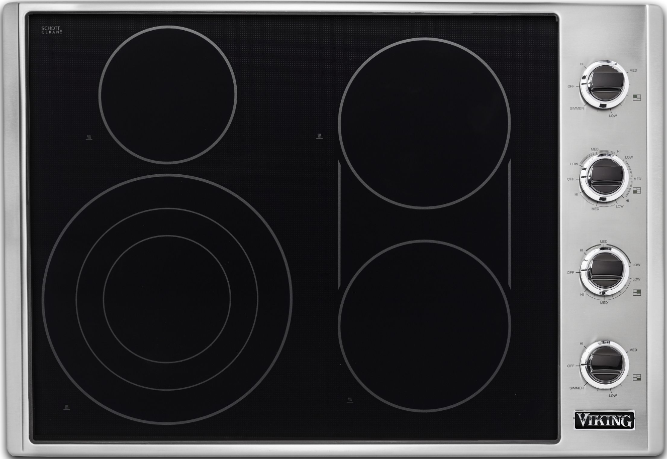 Viking® Professional 5 Series 30" Stainless Steel Electric Radiant Cooktop