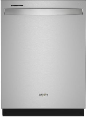 Whirlpool® 24" Fingerprint Resistant Stainless Steel Built In Dishwasher
