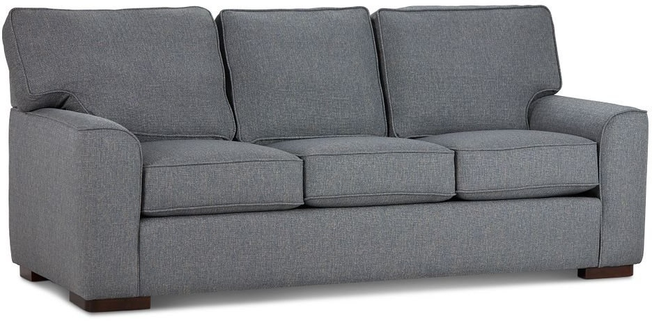 Kevin Charles Fine Upholstery® Austin Sugarshack Blue Sofa