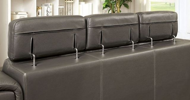 Furniture of America® Holywell Gray Sleeper Sofa 2