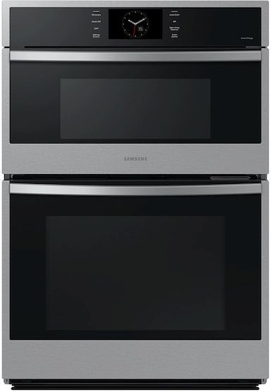 Samsung 30" Stainless Steel Oven/Microwave Combination Electric Wall Oven-0