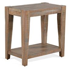 Sunny Designs™ Vivian Weathered Brown Chair Side Table