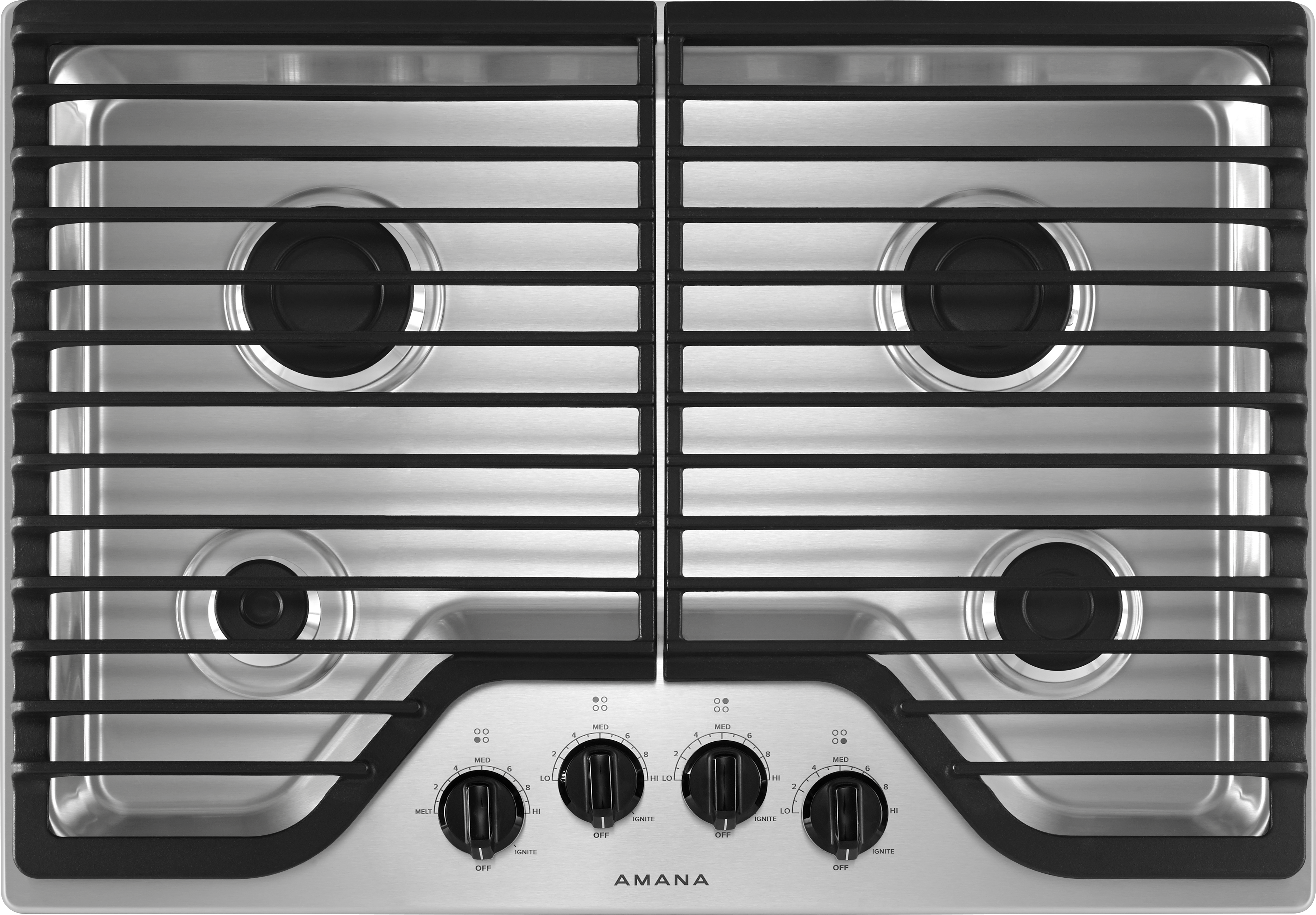 Amana® 30" Gas Cooktop-Stainless Steel