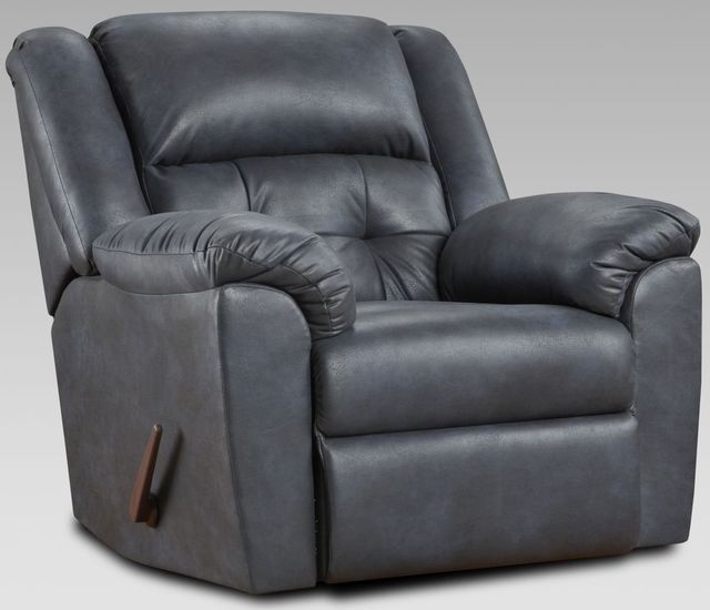 Affordable Furniture Telluride Indigo Recliner-0