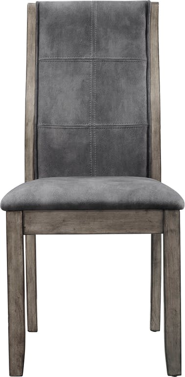 Elements International Destin Gray Side Chair