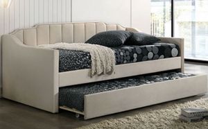 Furniture of America® Kosmo Beige Twin Daybed