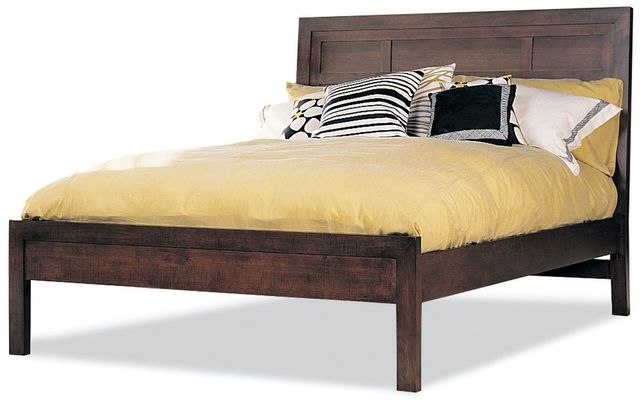 Durham Furniture Soma Queen Panel Bed With Low Panel Footboard