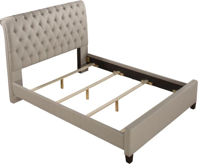 Hillsdale Furniture Napleton Dove Gray California King Upholstered Bed ...