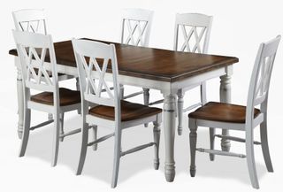 homestyles® Monarch 7 Piece Off-White Dining Set