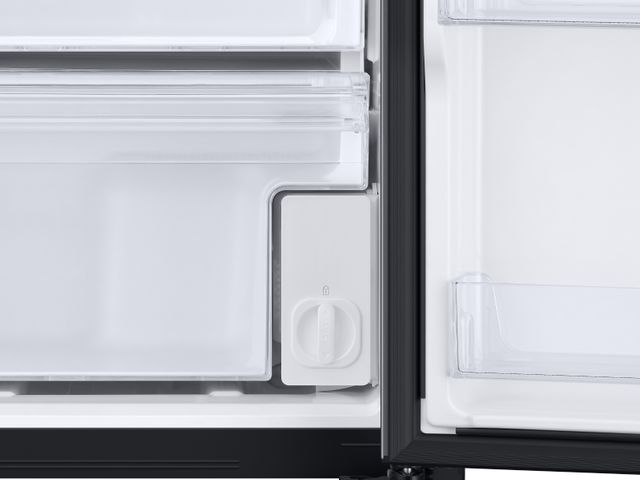 Samsung 22.0 Cu. Ft. Black Stainless Steel Counter Depth Side-by-Side Refrigerator 8