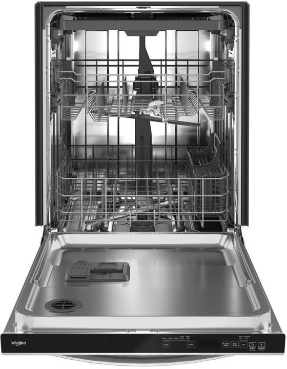Whirlpool® 24" Black Built In Dishwasher 17