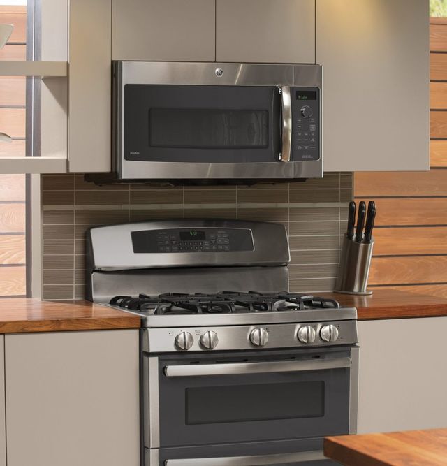 GE Profile™ 1.7 Cu. Ft. Stainless Steel Over The Range 12
