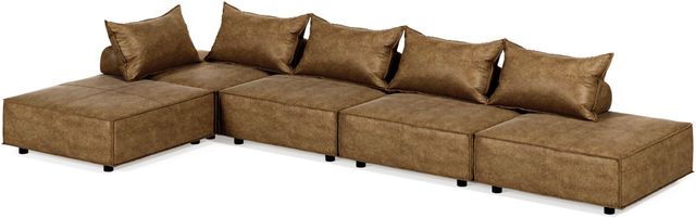 Signature Design by Ashley® Bales 5-Piece Brown Modular Seating-1