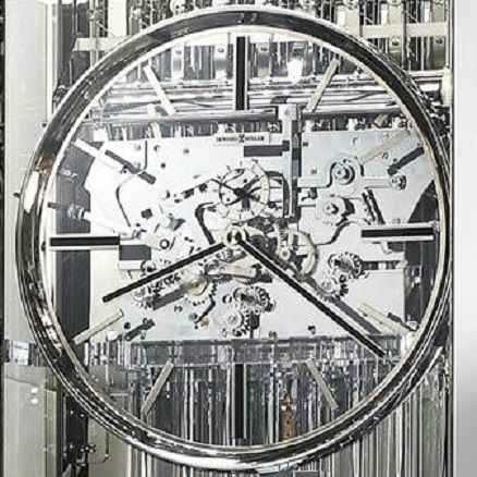 Howard Miller® Park Avenue Gloss Black Limited Edition Grandfather Clock 2