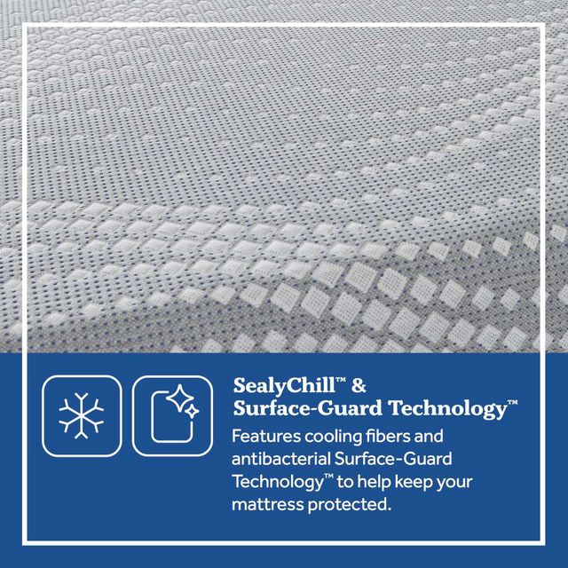 Twin Sealy Posturepedic Hybrid Lacey 13" Firm Mattress-3