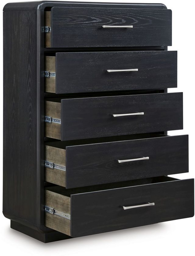 Signature Design by Ashley® Rowanbeck Black Chest | Becker Furniture ...