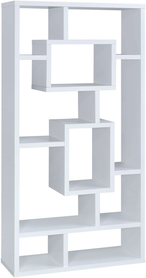 Coaster® Howie White Bookcase-0