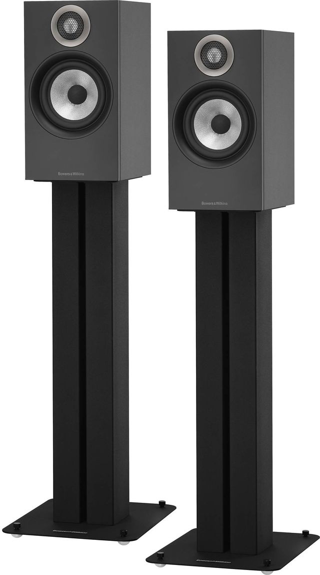 Bowers & Wilkins STAV 24 Black Speaker Stands (Pair) 1