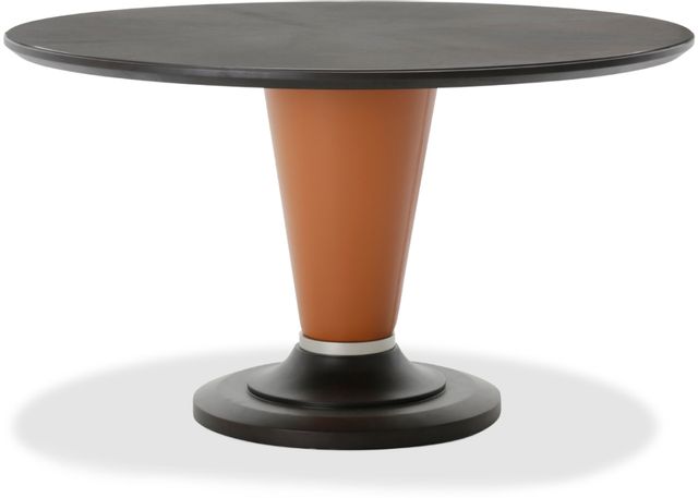 Michael Amini® 21 Cosmopolitan™ Diablo Orange Round End Table