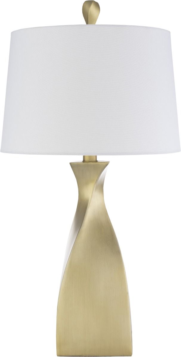 Surya Braelynn Gold/White Lamp-0