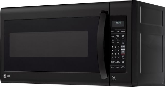 LG 2.0 Cu. Ft. Smooth Black Over The Range Microwave 4