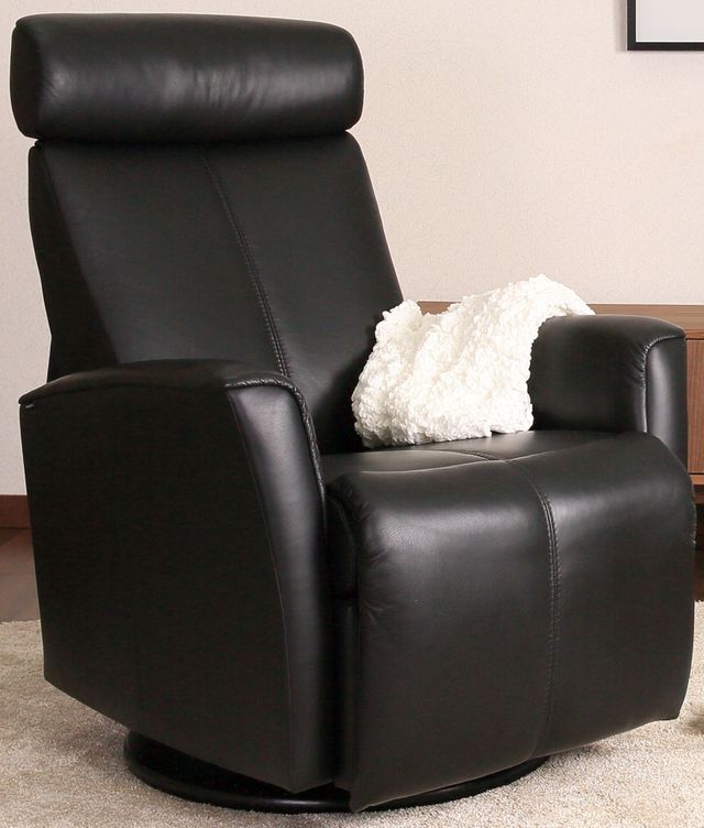 Fjords® Relax Atlantis Anthracite Large Dual Motion Swivel Recliner