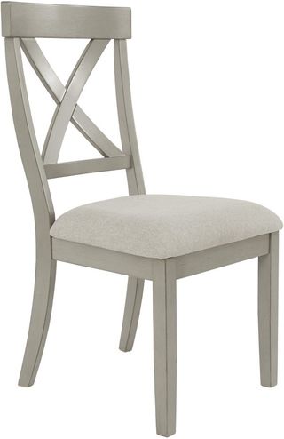 Signature Design by Ashley® Parellen Gray Upholstered Dining Side Chairs - Set of 2