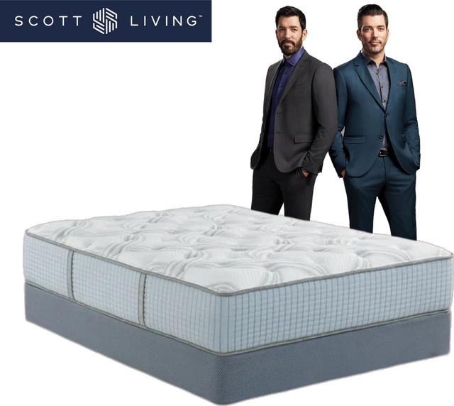 Restonic® Scott Living™ Panorama Hybrid Plush King Mattress 1