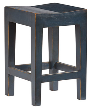 Progressive® Furniture Farmhouse Navy Blue Counter Stool