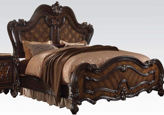 ACME Furniture Versailles Cherry Oak Queen Bed