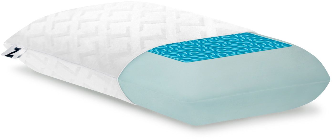 Malouf z zoned activedough best sale gel mid loft pillow