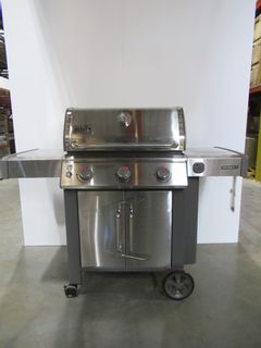 OUT OF BOX Weber® Genesis® II S-315 Series Stainless Steel Free Standing Natural Gas Grill