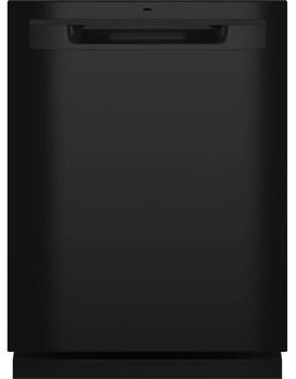 GE® 24" Black Built In Dishwasher 0