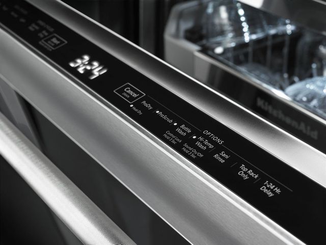 KitchenAid® 24" Stainless Steel Built In Dishwasher-2