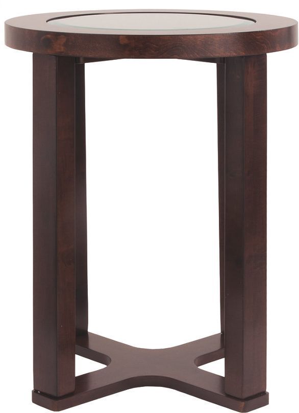 Signature Design by Ashley® Marion Dark Brown Round End Table 1