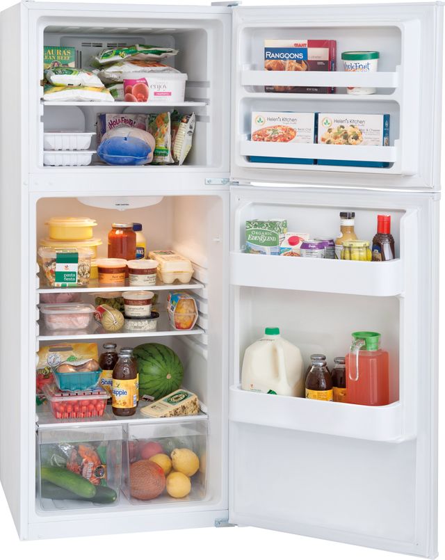 Frigidaire® 9.9 Cu. Ft. Top Freezer Apartment Size Refrigerator-White 26