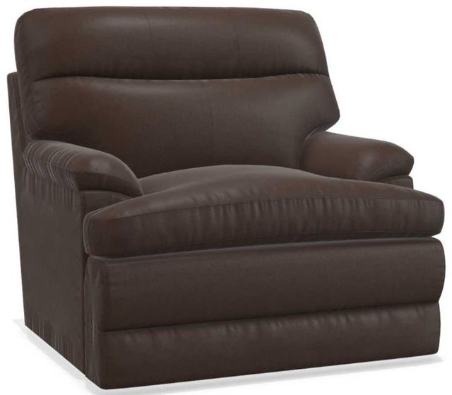 La-Z-Boy® Miles Walnut Leather Chair