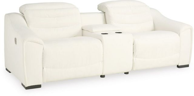 Signature Design by Ashley® Next-Gen Gaucho Espresso Reclining Sofa, Becker Furniture