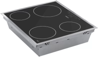 Bosch 6 Series 24" Stainless Steel Electric Cooktop 6