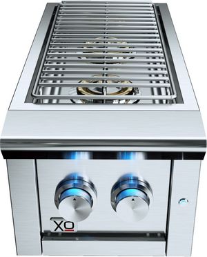 XO 13" Stainless Steel Natural Gas Double Side Burner