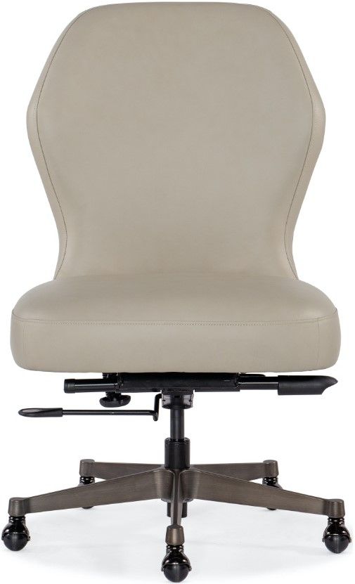 Hooker® Furniture EC Bali Harvest/Gunmetal Executive Swivel Tilt Chair-1