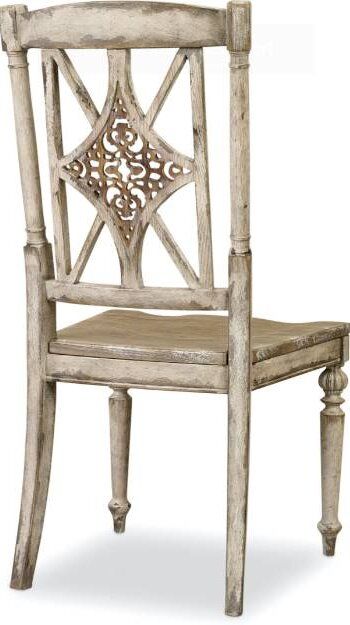 Hooker® Furniture Chatelet 2-Piece Caramel Froth/Paris Vintage Fretback Side Chair Set 0