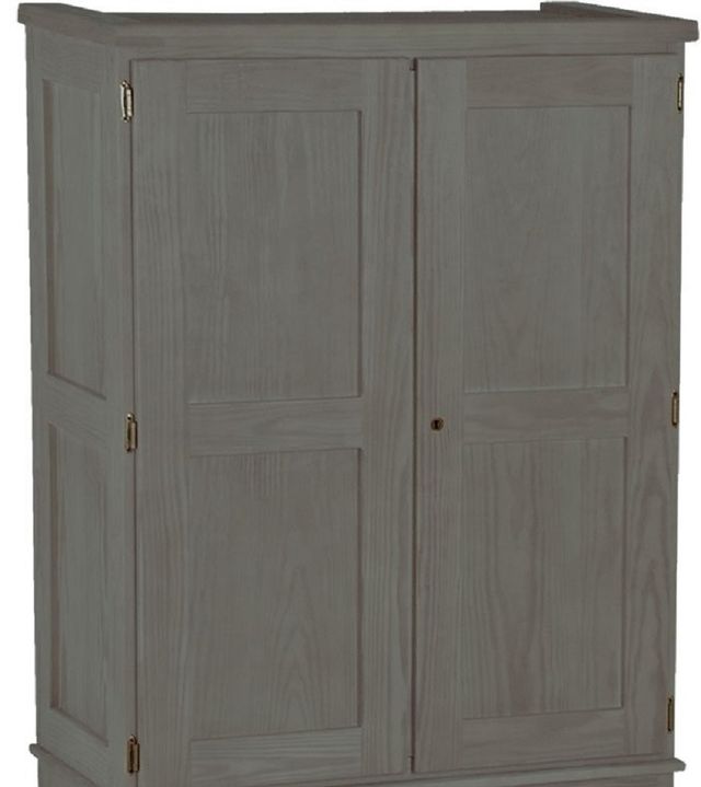 Crate Designs™ Furniture Graphite  Small Closet Armoire 1
