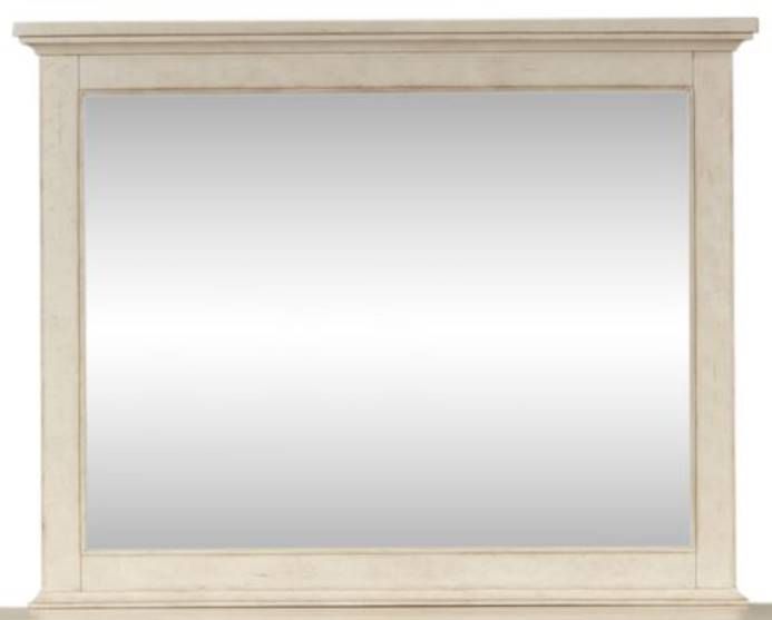 Liberty High Country Antique White Landscape Mirror